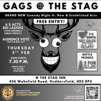 comedy night at the stag